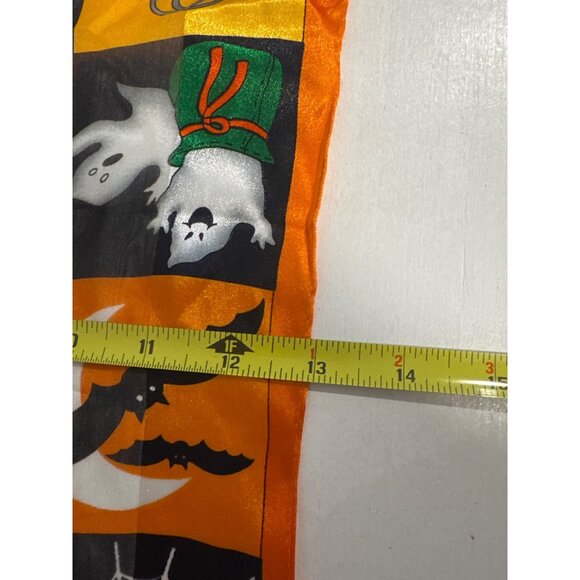 Basha Scarves Womens Scarf Halloween Spooky Rectangle 13" x 58" Novelty Lightwt - Picture 4 of 6